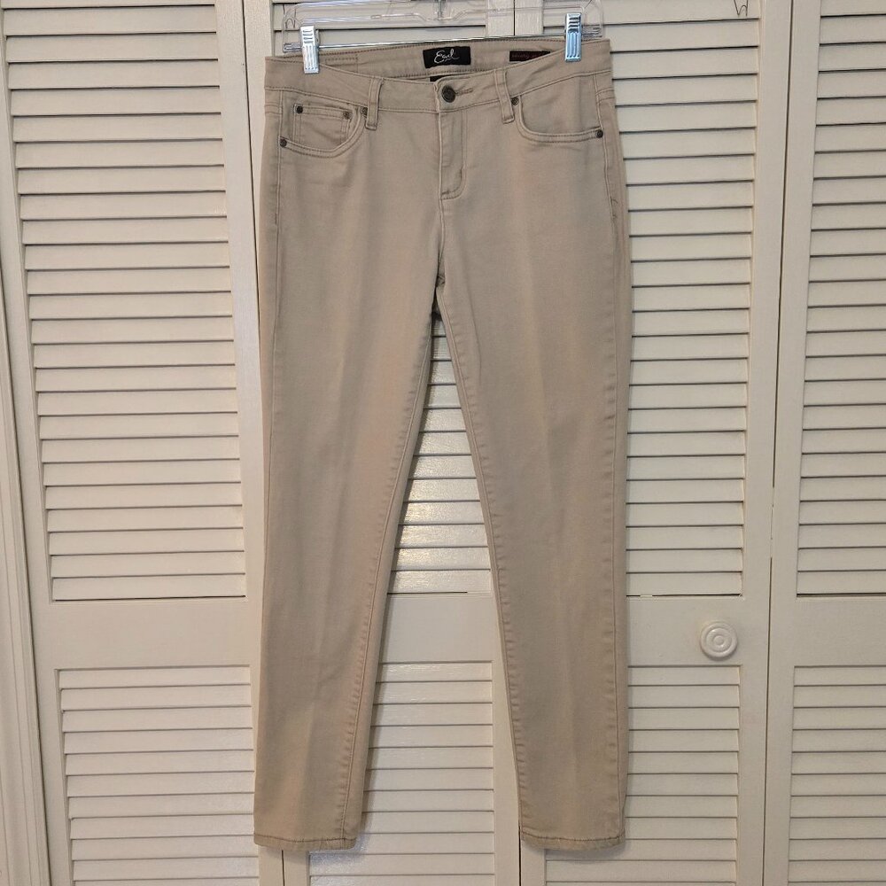 Earl Jeans Skinny Ankle - Cream -Size 6